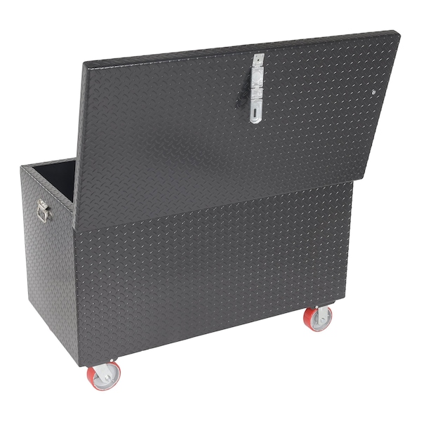 Vestil Black, Steel, 25.875 W x 49.25 D x 32.0625 H - STTB-2448-C