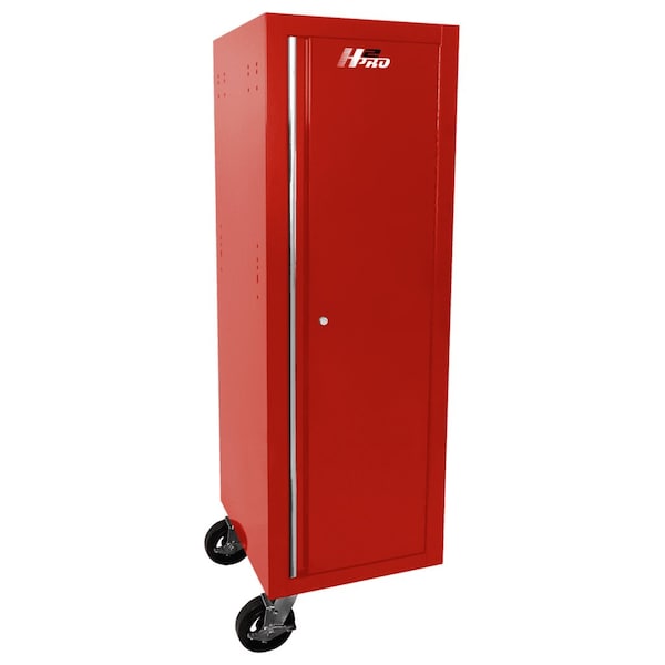 Homak 19in H2Pro Series Full-Height Side Locker - Red - RD08019602