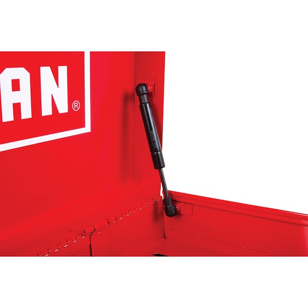 Craftsman 2000 Series Tool Chest, 5 Drawer, Black/Red, Metal, 26 in W x 12 in D x 19-3/4 in H - CMST98214RB