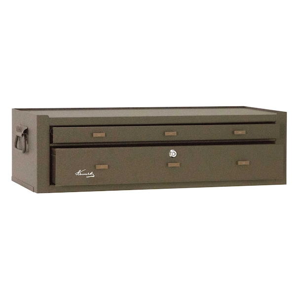 Kennedy Signature Series Intermediate Chest, 2 Drawer, Brown, Steel, 28 in W x 9-1/2 in D x 8 in H - MC28B
