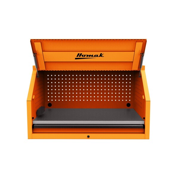 Homak 41in RS PRO TOP HUTCH-ORANGE - OG02041010