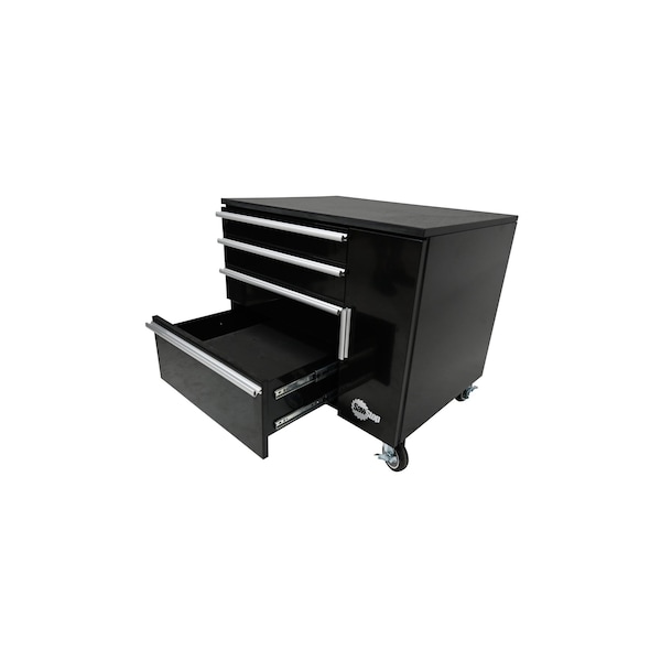 Sawstop Tool Cabinet, Black, Steel, 32 in W - TSA-UTC32