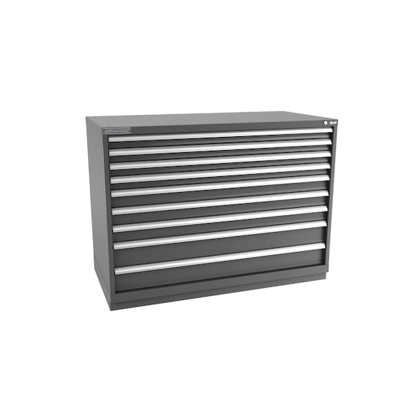 Champion Tool Storage Modular Drawer Cabinet, 9 Drawer, Dark Gray, Steel, 56-1/2 in W x 28-1/2 in D x 41-3/4 in H - D18000901ILCFTB-DG