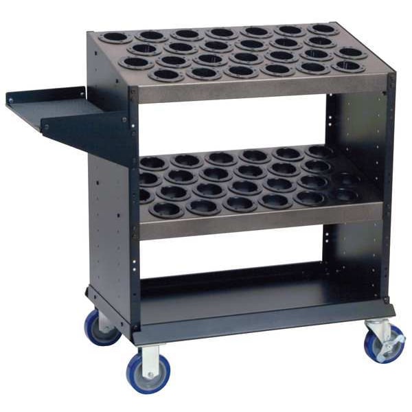 Huot SuperScoot Tool Cabinet, Gold, Steel, 17-1/2 in W x 45-1/4 in D x 40 in H - 23980