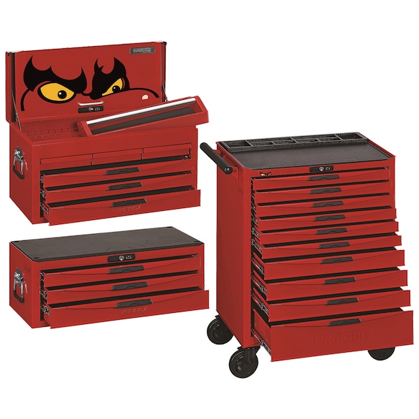 Teng Tools 8 Series Roller Cabinet, 10 Drawer - TCW810N-KIT1