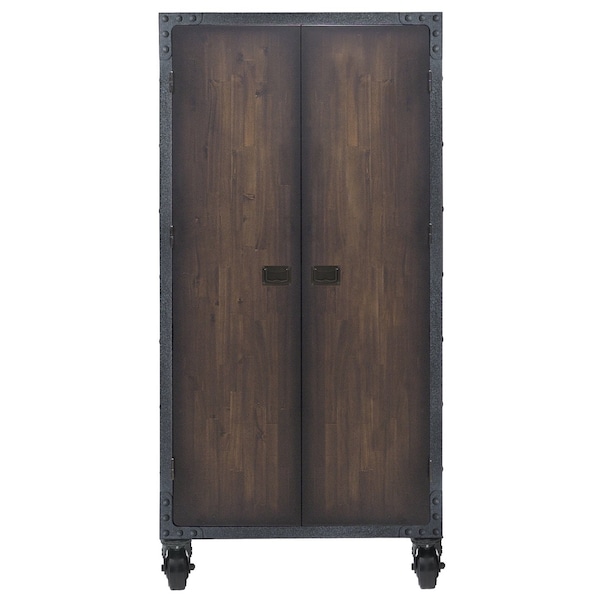 Duramax Garage Storage Combo Set, Brown/Gray, Steel, Wood, 240 in W x 20 in D - 10P148TC136TC4WC3FC