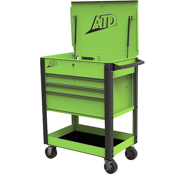 Atd Tools ATD 31-inch 4-Drawer Quick Assembly Deluxe Service Cart - 70450