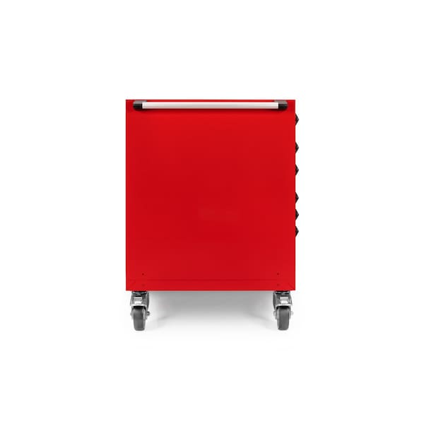 Tekton Rolling Tool Cabinet, 11 Drawer, Red, Steel, 60 in W x 34 in D x 41-1/2 in H - OCL64200SST