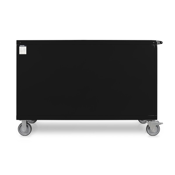 Tekton Rolling Tool Cabinet, 7 Drawer, Black, Steel, 60 in W x 27 in D x 41-1/2 in H - OCL63100LWT