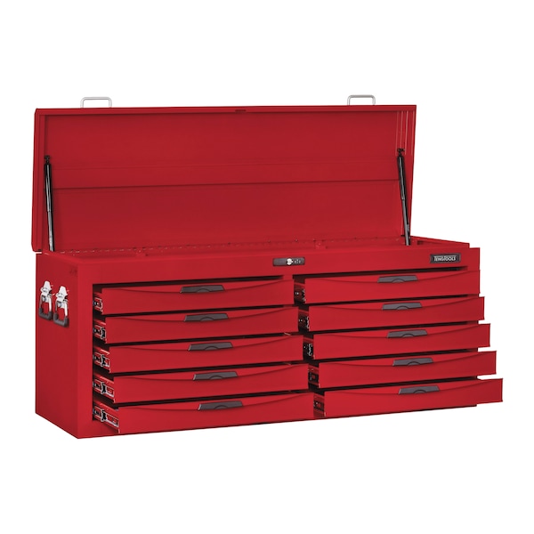 Teng Tools 8 Series Top Box, 10 Drawer, 53 in W - TC810N