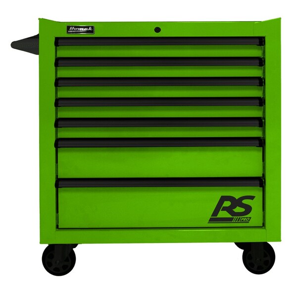 Homak 36in RS PRO 7 DWR ROLLING CABINET-LG - LG04036070