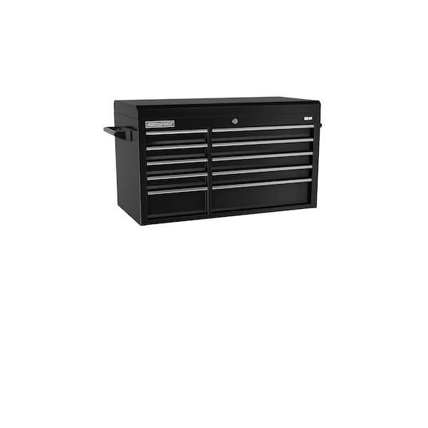Champion Tool Storage FMPro Top Chest, 10 Drawer, Black, Steel, 41 in W x 20 in D - FMP4110TC-BK