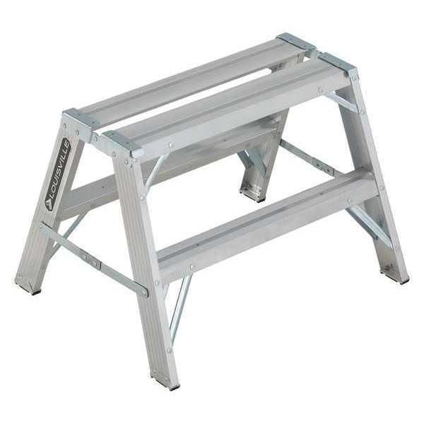 Louisville Sawhorse Ladder, Aluminum, 33-1/4" W, 25" H - L-2032-02