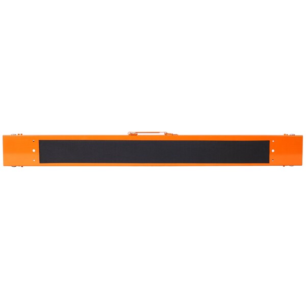 Wrightmaster Heavy Duty Steel Saw Horses 2 Pack, Folding Portable Workhorse, 275 lbs Capacity, Orange - ZR-P199517