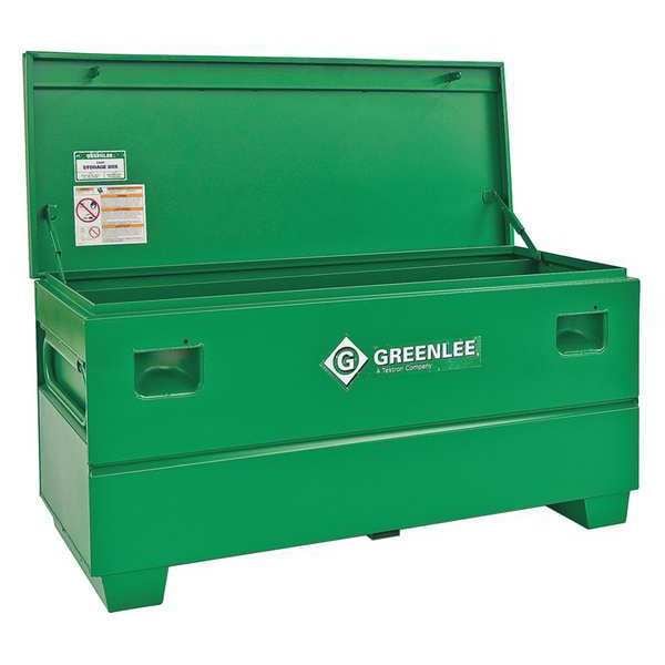 Greenlee Storage Box, Green, 32 in W x 19 in D x 14 in H - 1332