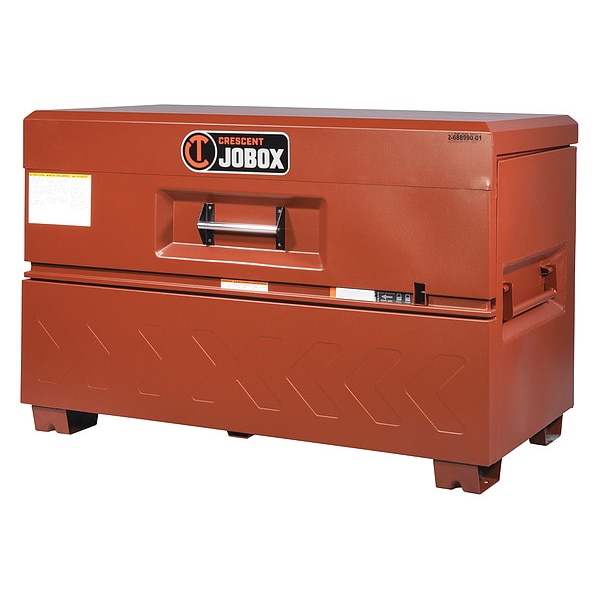 Crescent Jobox Piano-Style Jobsite Box, Brown, 60 in W x 31 in D x 39 in H - 2-688990-01