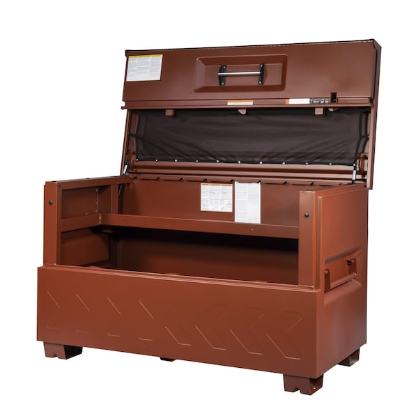 Crescent Jobox Piano-Style Jobsite Box, Brown, 60 in W x 31 in D x 39 in H - 2-688990-01