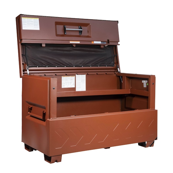Crescent Jobox Piano-Style Jobsite Box, Brown, 60 in W x 31 in D x 39 in H - 2-688990-01