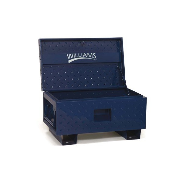 Williams Job Site Boxes - 32in. W X 19in. D X 17.5in. H, Replaces: 50950, Color: Blue - 50950B