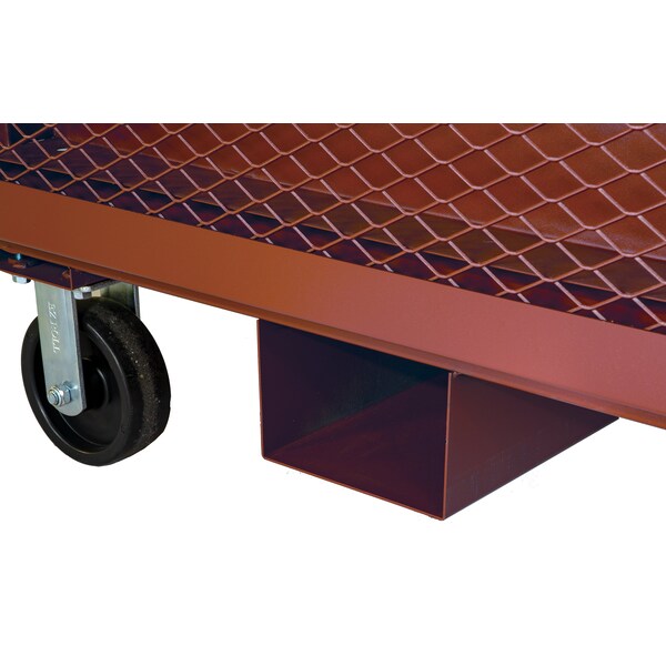 Crescent Jobox Mesh Cabinet, Brown, 65 in W x 33 in D x 55 in H - 1-400990