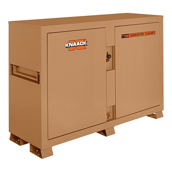 Knaack Jobsite Cabinet, Tan, 72 in W x 24 in D x 51 in H - 129