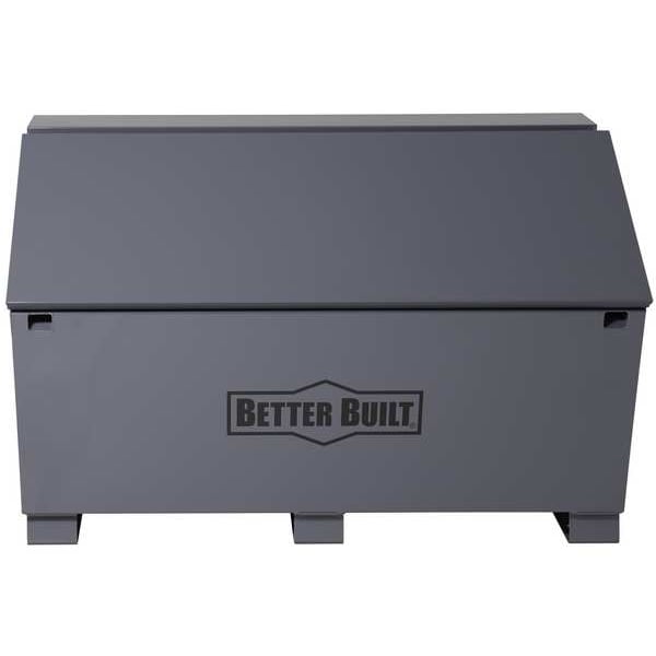 Better Built Sloped-Chest Jobsite Box, Gray, 60 in W x 30 in D x 37-1/2 in H - 3068-BB