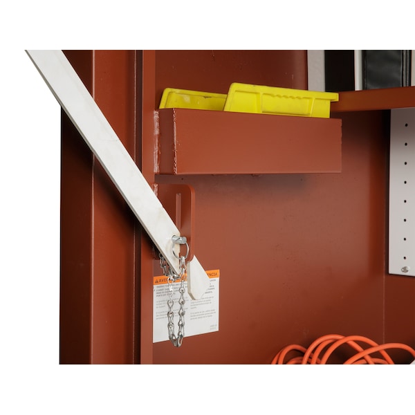 Crescent Jobox Jobsite Field Office, Brown, 63 in W x 33 in D x 80 in H - 1-510990