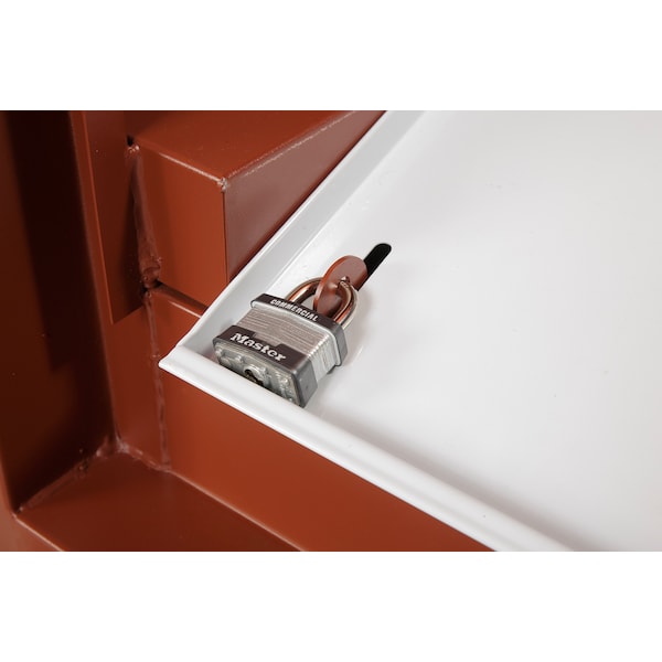 Crescent Jobox Jobsite Field Office, Brown, 63 in W x 33 in D x 80 in H - 1-510990