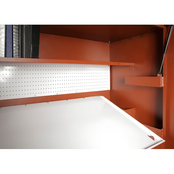 Crescent Jobox Jobsite Field Office, Brown, 63 in W x 33 in D x 80 in H - 1-510990