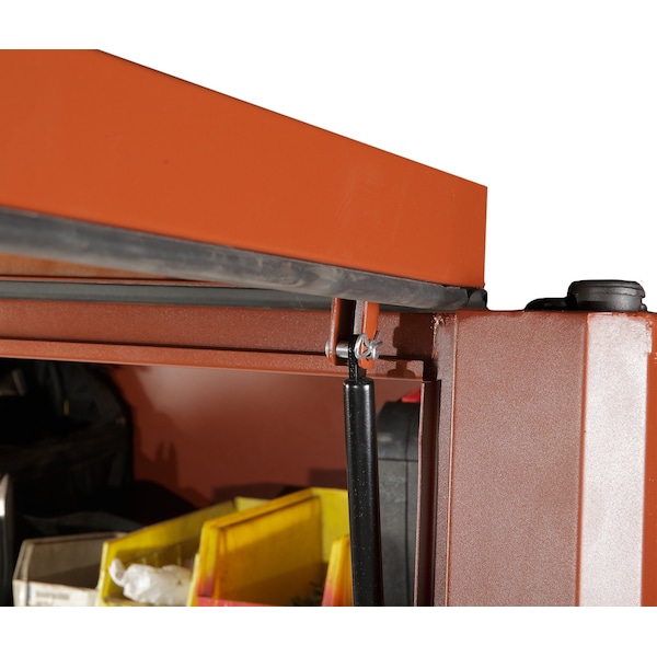 Crescent Jobox Jobsite Field Office, Brown, 63 in W x 33 in D x 80 in H - 1-510990