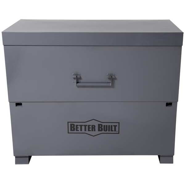 Better Built Piano-Style Jobsite Box, Gray, 60 in W x 30 in D x 49 in H - 2089-BB