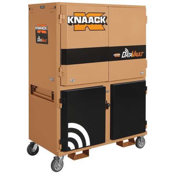 Knaack Model 118-01 DataVault Jobsite Box, Tan, 55" W x 30" D x 75" H - 118-01