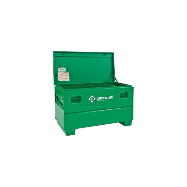 Greenlee Jobsite Chest, Green, 48 in W x 24 in D x 25 in H - 2448