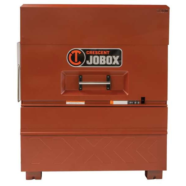 Crescent Jobox Piano-Style Jobsite Box, Brown, 48 in W x 31 in D x 57 in H - 2D-681990