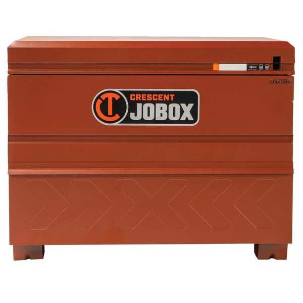 Crescent Jobox Chest-Style Jobsite Box, Brown, 48 in W x 30 in D x 27 in H - 2DL-656990