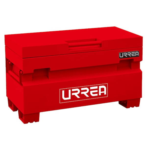 Urrea Jobsite Box, Red, 36 in W x 17 in D x 21-5/16 in H - JSB36