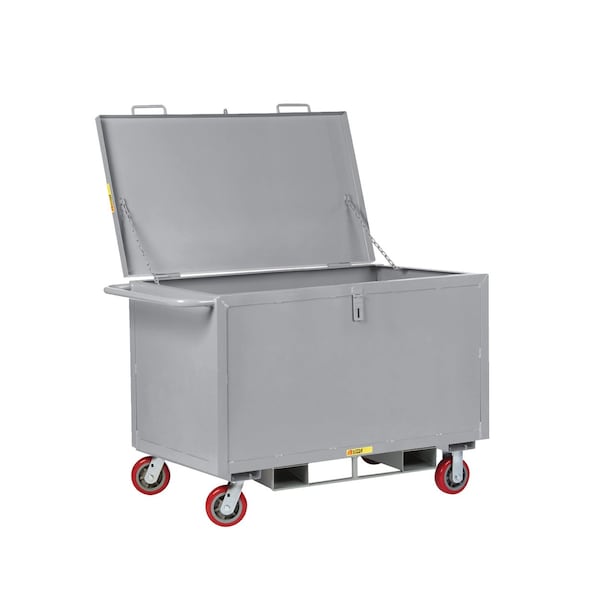 Little Giant Forkliftable Security Box Truck, Gray, 60 in W x 30 in D - BTSL-3060-6PYFP