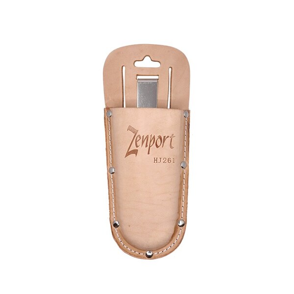 Zenport Leather Pruner Sheath with Belt Loop & Metal Clip, 3PK - HJ261