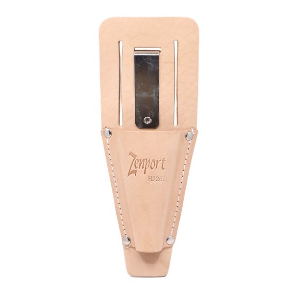 Zenport Leather Pruner Sheath with Belt Loop & Metal Clip, 3PK - HJ262