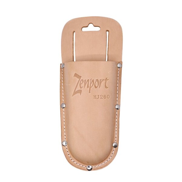 Zenport Holster, Leather Pruner Sheath with Belt Loop, 10PK - HJ260