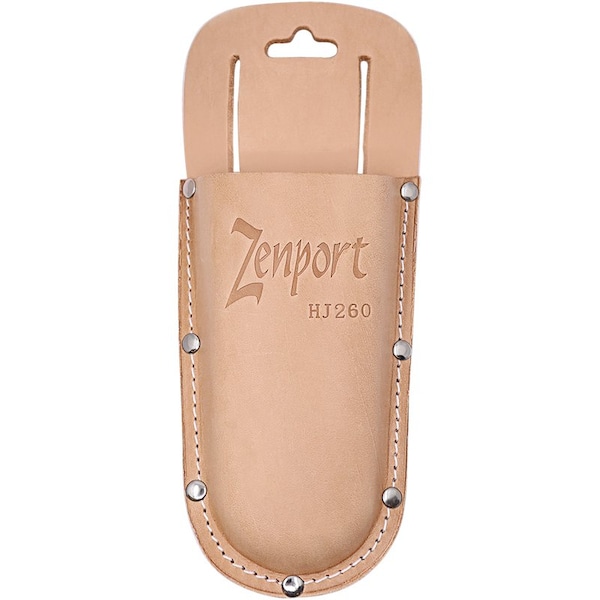 Zenport Holster, Leather Pruner Sheath with Belt Loop, 10PK - HJ260