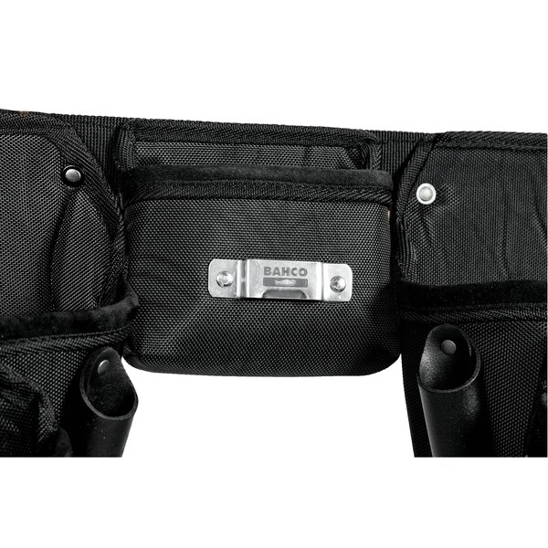 Bahco Tool Belt, Three Pouch Belt Set, Nylon, Polyester (Pouches), 5 Pockets - 4750-3PB-1