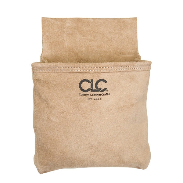 Custom Leathercraft CLC 1 in. W X 12.75 in. H Suede Tool Pouch 1 pocket Tan 1 pc - 444X