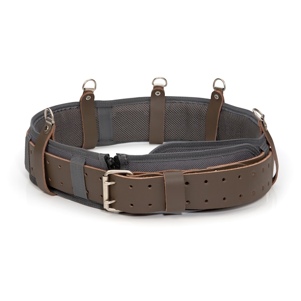 Estwing Belt, 4" Padded Leather Work Belt, Leather - 94757