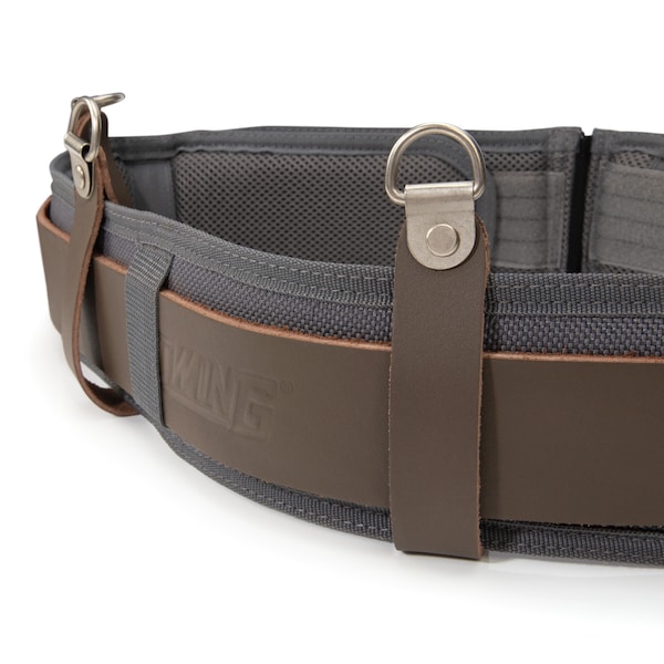 Estwing Belt, 4" Padded Leather Work Belt, Leather - 94757