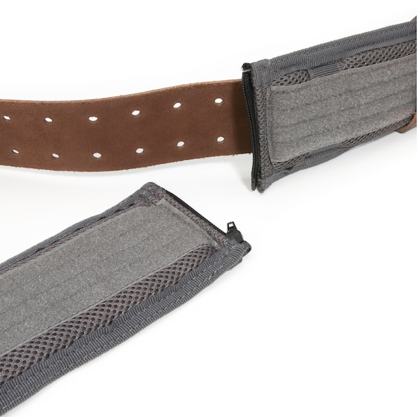 Estwing Belt, 4" Padded Leather Work Belt, Leather - 94757