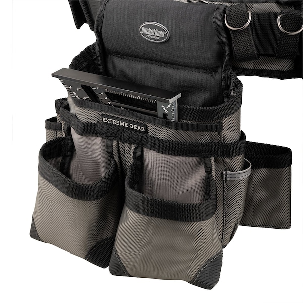 Bucket Boss Tool Belt, Suspension Rig, Mullet Buster, 1680 Heavy Duty Poly Fabric, 29 Pockets - 55135