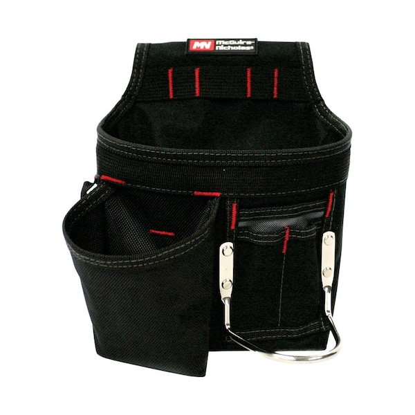 Mcguire Nicholas McGuire-Nicholas Polyester Tool Pouch 6 pocket Black 1 pc - 23020-Q