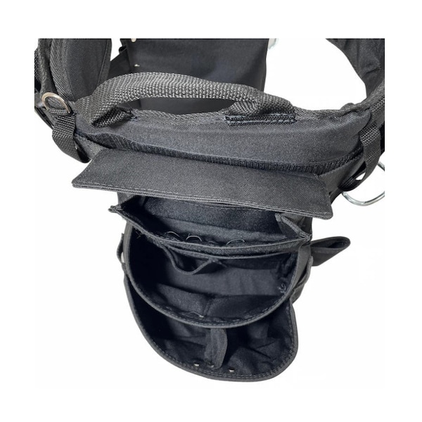 Boulder Bag Ultimate Pro-Framer MAX Comfort Combo Triple w/MB Black Toolbelt Large - 2884BKL