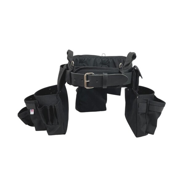 Boulder Bag Ultimate Pro-Framer MAX Comfort Combo Triple w/MB Black Toolbelt Large - 2884BKL